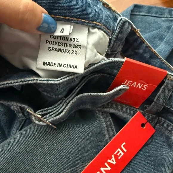 Barrel jeans size 4 - Picture 3 of 4